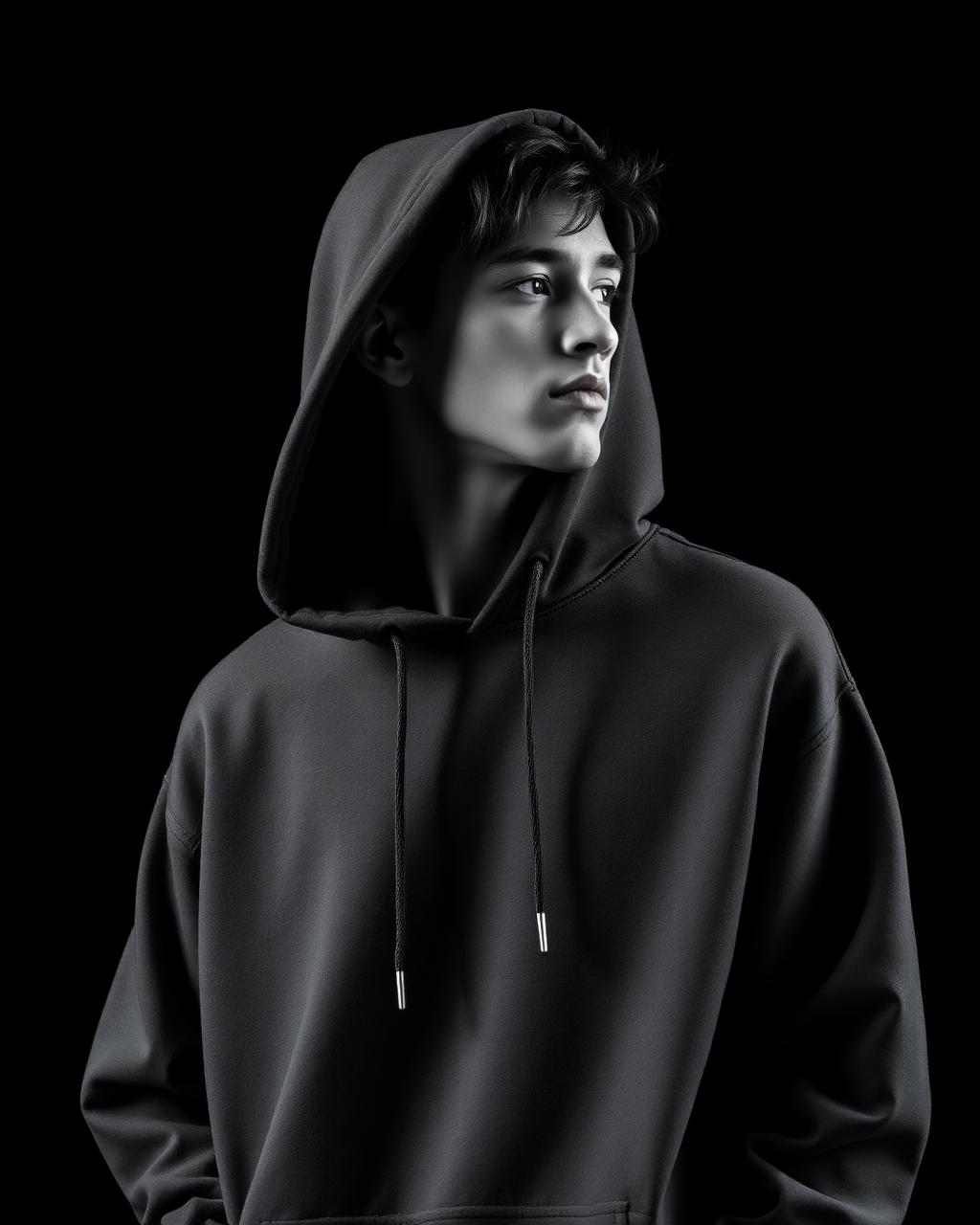 Ash Hoodie in Charcoal